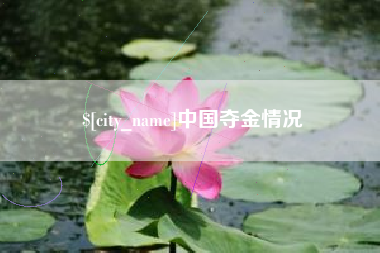 安吉中国夺金情况