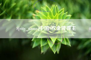 安吉中国9枚金牌得主