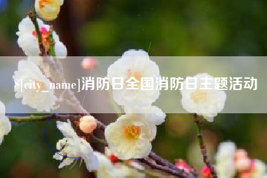 安吉消防日全国消防日主题活动