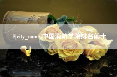 安吉中国消防学院排名前十