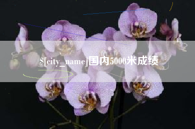 安吉国内5000米成绩