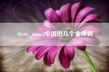 安吉中国的几个金牌啊