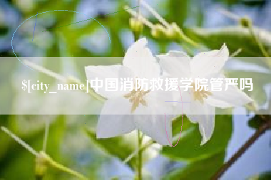 安吉中国消防救援学院管严吗