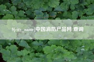 安吉中国消防产品网 查询