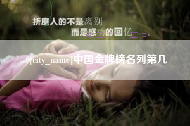 安吉中国金牌榜名列第几
