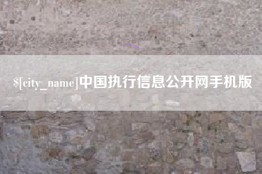 安吉中国执行信息公开网手机版