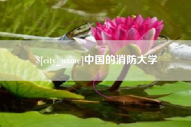 安吉中国的消防大学