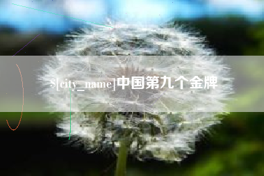 安吉中国第九个金牌