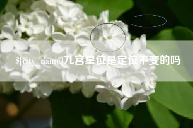 安吉九宫星位是定位不变的吗