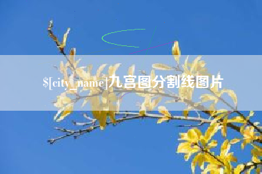 安吉九宫图分割线图片