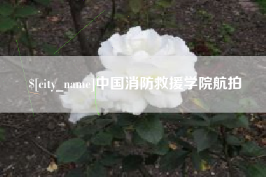 安吉中国消防救援学院航拍
