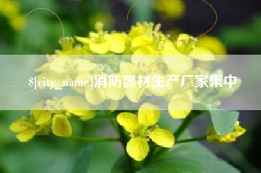安吉消防器材生产厂家集中