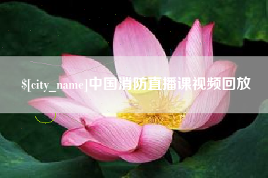 安吉中国消防直播课视频回放