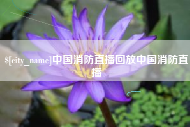 安吉中国消防直播回放中国消防直播