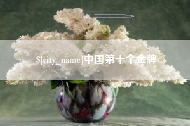安吉中国第十个金牌