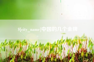 安吉中国的几个金牌