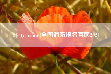 安吉全国消防报名官网2021